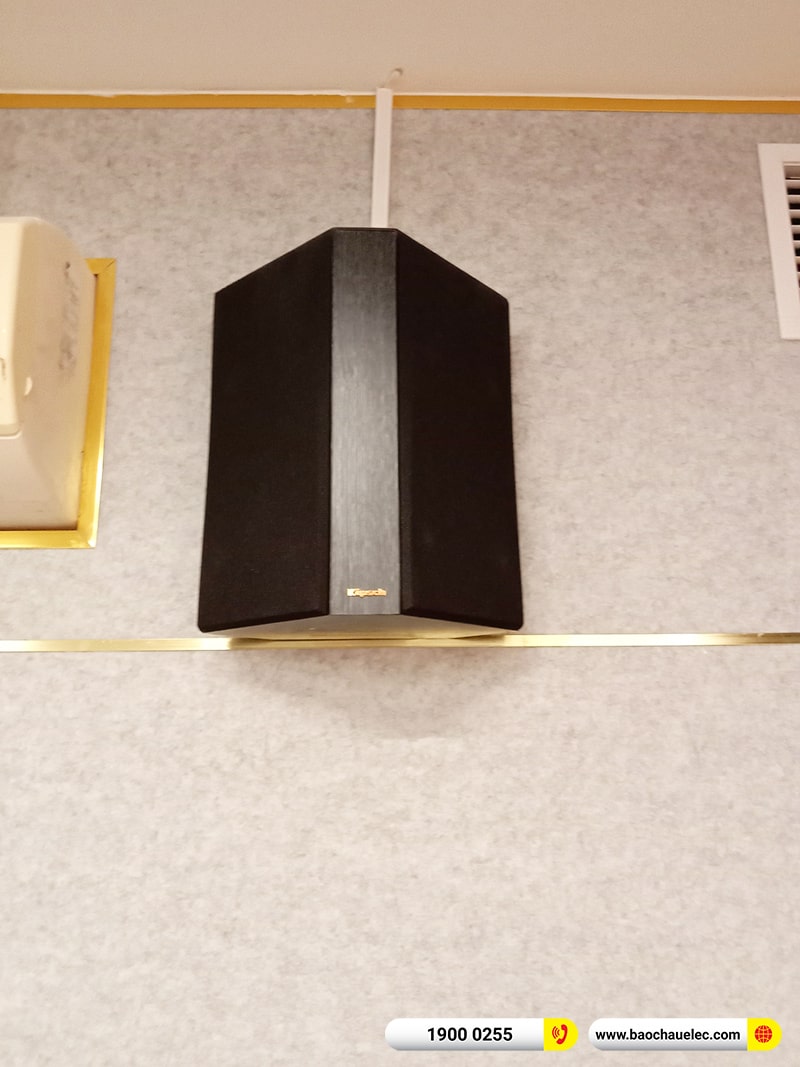 Thi công nội thất, lắp đặt hệ thống nghe nhạc, xem phim trị giá hơn 400 triệu cho anh Khoa tại Thái Bình