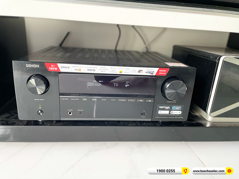 Lắp đặt dàn nghe nhạc, xem phim trị giá hơn 70 triệu cho anh Thanh tại Đồng Nai