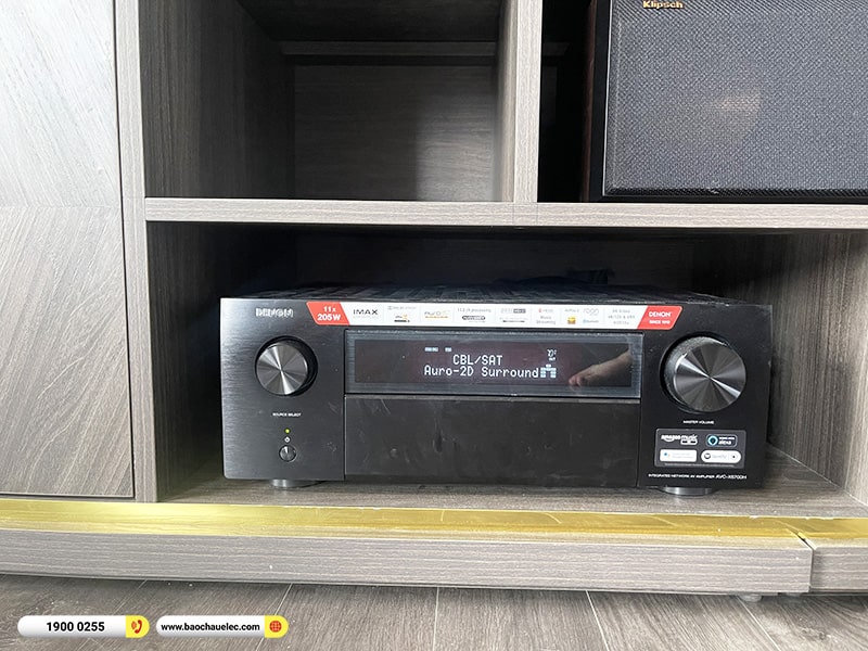 Lắp đặt d&agrave;n nghe nhạc, xem phim trị gi&aacute; hơn 227tr cho anh Th&agrave;nh tại H&agrave; Nội