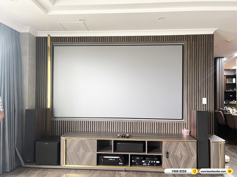 Lắp đặt dàn nghe nhạc, xem phim trị giá hơn 227tr cho anh Thành tại Hà Nội