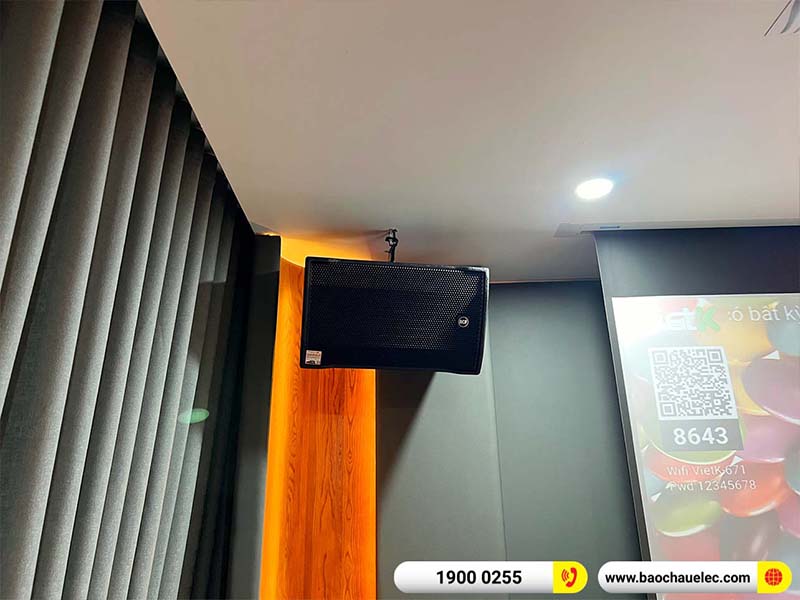 Lắp đặt phòng karaoke, nghe nhạc, xem phim hơn 340tr cho chú Nghiệp tại Hà Nội