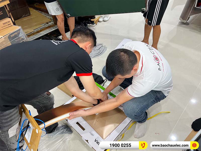 Lắp đặt phòng karaoke, nghe nhạc, xem phim hơn 340tr cho chú Nghiệp tại Hà Nội