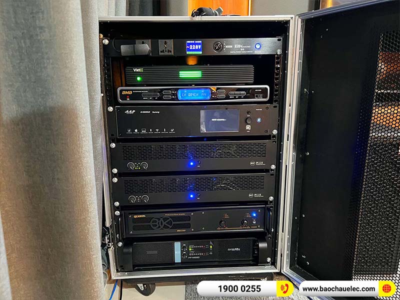 Lắp đặt phòng karaoke, nghe nhạc, xem phim hơn 340tr cho chú Nghiệp tại Hà Nội