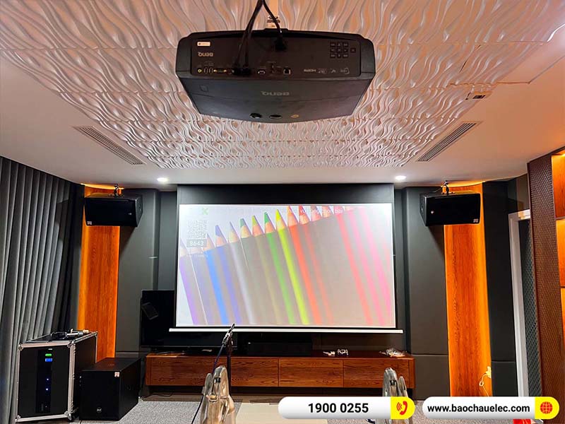 Lắp đặt phòng karaoke, nghe nhạc, xem phim hơn 340tr cho chú Nghiệp tại Hà Nội