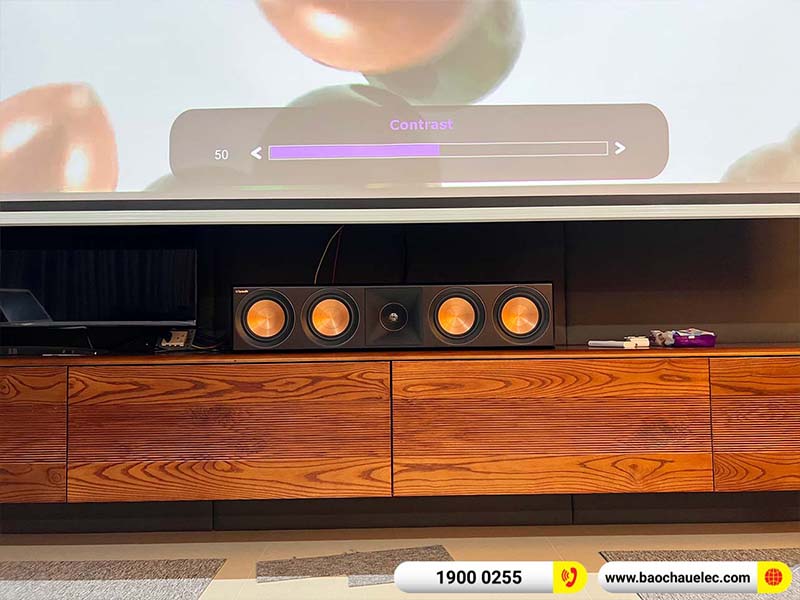 Lắp đặt phòng karaoke, nghe nhạc, xem phim hơn 340tr cho chú Nghiệp tại Hà Nội