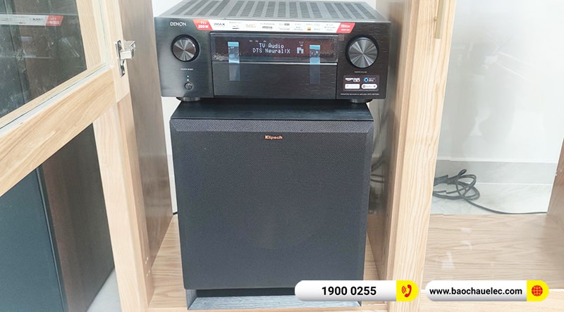 Lắp đặt dàn âm thanh 5.1 xem phim, nghe nhạc trị giá gần 120 triệu cho anh Kiên tại TPHCM