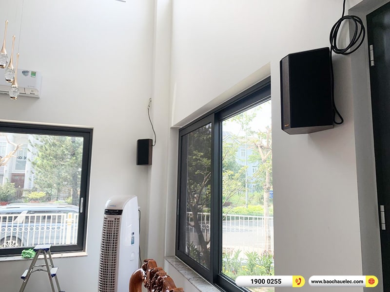 Lắp đặt dàn âm thanh 5.1 xem phim, nghe nhạc trị giá gần 120 triệu cho anh Kiên tại TPHCM