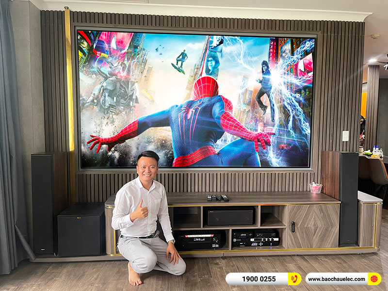 Lắp đặt dàn nghe nhạc, xem phim trị giá hơn 227tr cho anh Thành tại Hà Nội