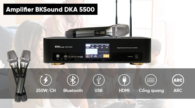 Power ampli BKSound DKA 5500