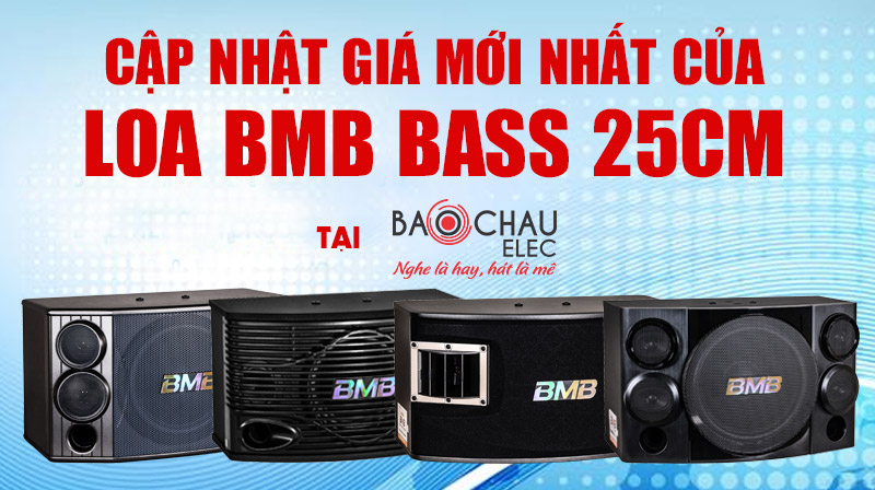 Giá loa BMB bass 25 mới nhất