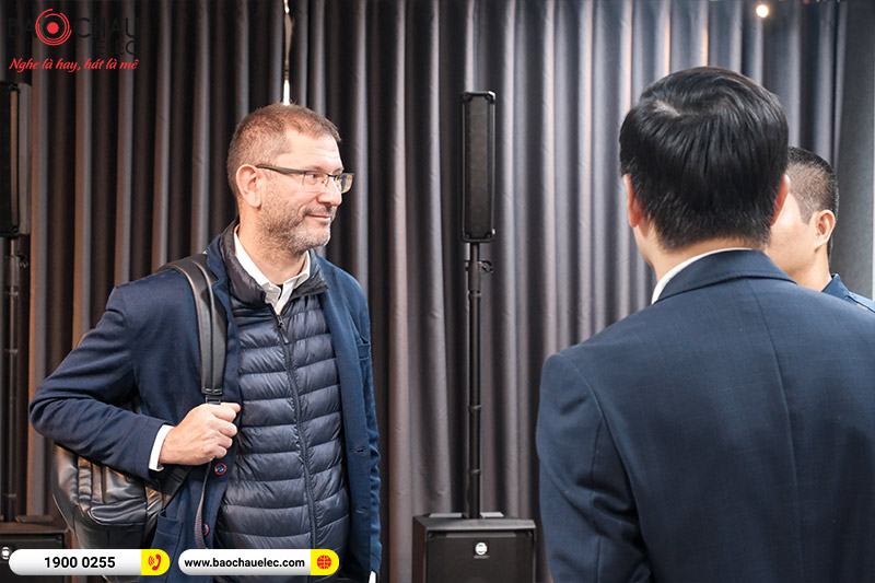 Giám đốc RCF khu vực Châu Á Mr.Federico Lugli có chuyến ghé thăm và làm việc tại Bảo Châu Elec