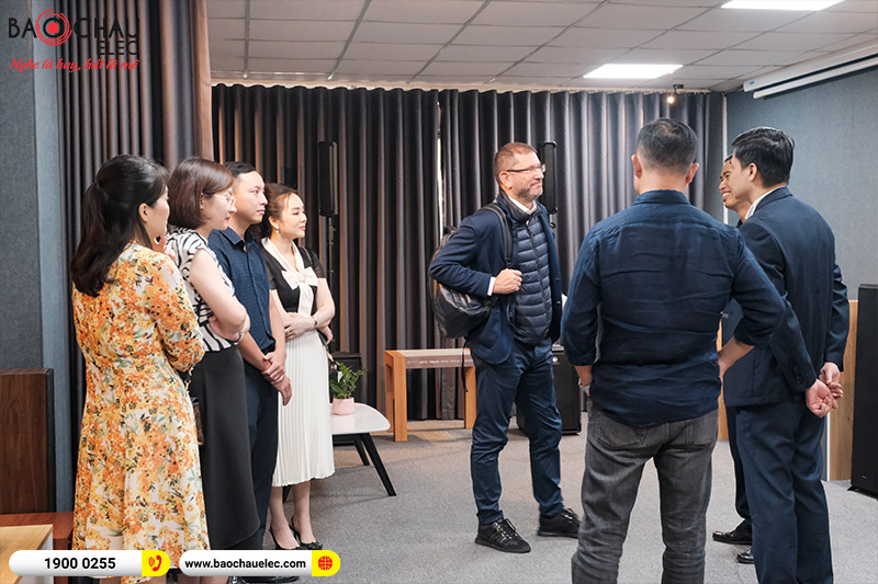 Giám đốc RCF khu vực Châu Á Mr.Federico Lugli có chuyến ghé thăm và làm việc tại Bảo Châu Elec