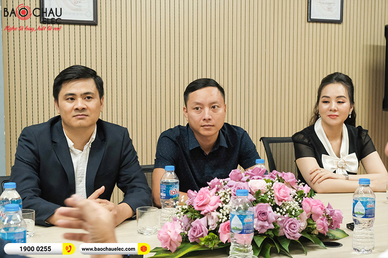 Giám đốc RCF khu vực Châu Á Mr.Federico Lugli có chuyến ghé thăm và làm việc tại Bảo Châu Elec