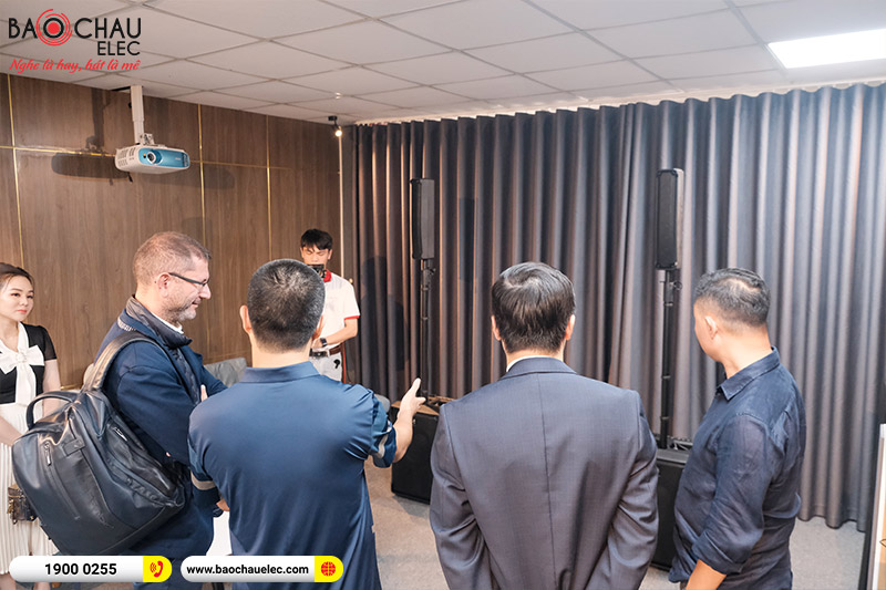 Giám đốc RCF khu vực Châu Á Mr.Federico Lugli có chuyến ghé thăm và làm việc tại Bảo Châu Elec