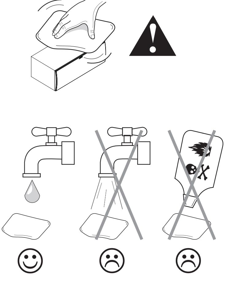 Hướng dẫn sử dụng loa Jamo S628: Lưu ý khi vệ sinh loa