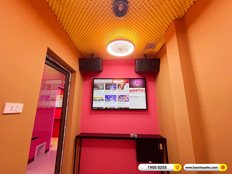 Lắp đặt hệ thống 14 phòng karaoke box trị giá 16 triệu/phòng cho quán Music Box tại Hà Nội