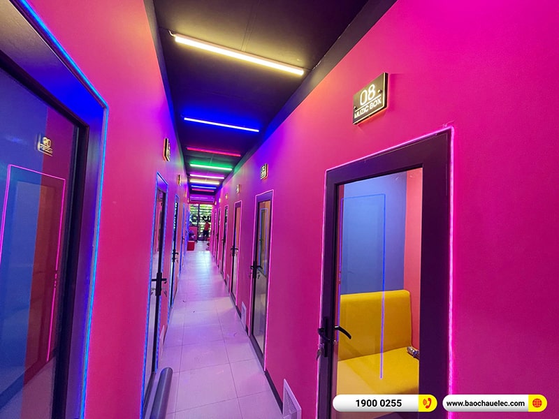 Lắp đặt hệ thống 14 phòng karaoke box trị giá 16 triệu/phòng cho quán Music Box tại Hà Nội