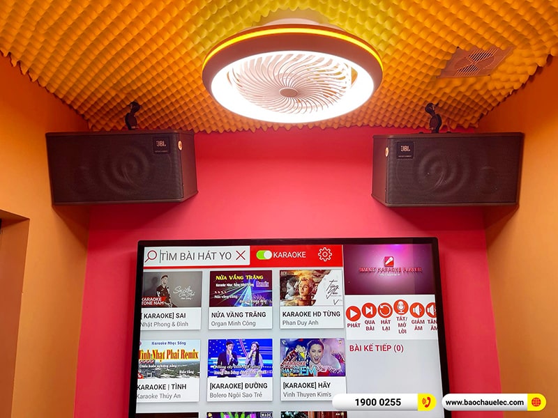 Lắp đặt hệ thống 14 phòng karaoke box trị giá 16 triệu/phòng cho quán Music Box tại Hà Nội