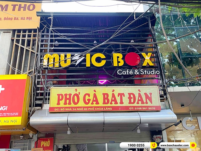 Lắp đặt hệ thống 14 phòng karaoke box trị giá 16 triệu/phòng cho quán Music Box tại Hà Nội