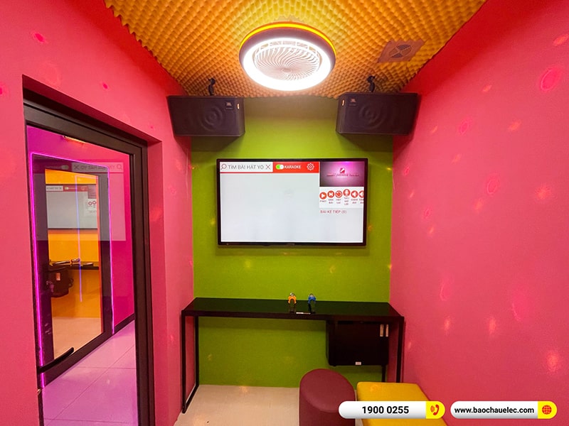 Lắp đặt hệ thống 14 phòng karaoke box trị giá 16 triệu/phòng cho quán Music Box tại Hà Nội