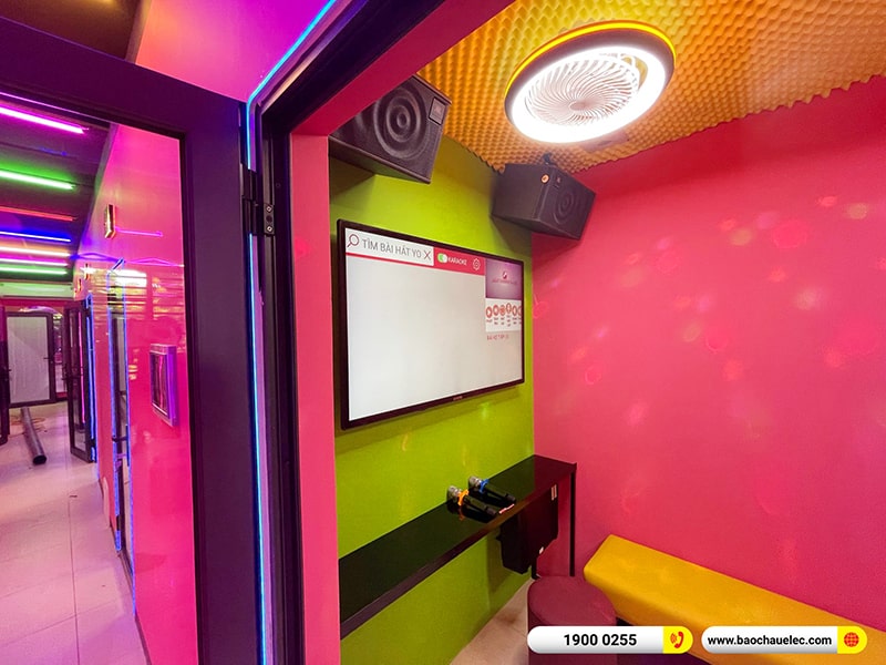 Lắp đặt hệ thống 14 phòng karaoke box trị giá 16 triệu/phòng cho quán Music Box tại Hà Nội