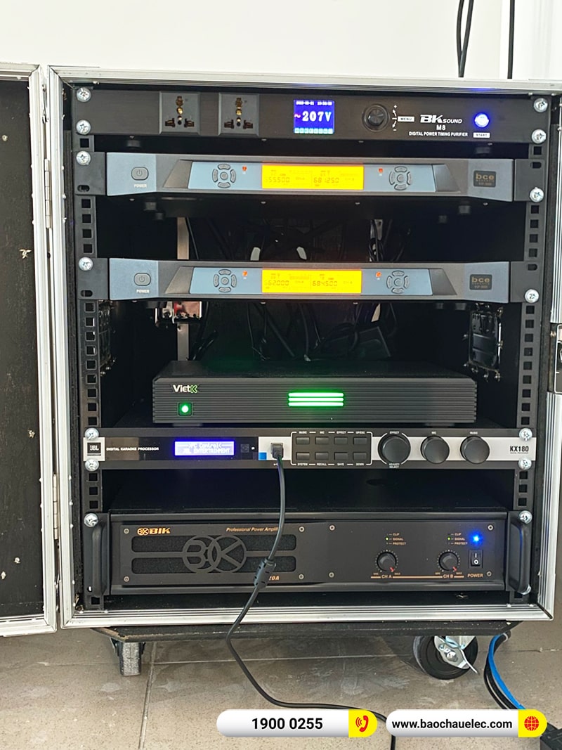 Lắp đặt âm thanh nhà ăn nhân viên khoảng 110 triệu Ngân hàng Agribank tại Hà Nội