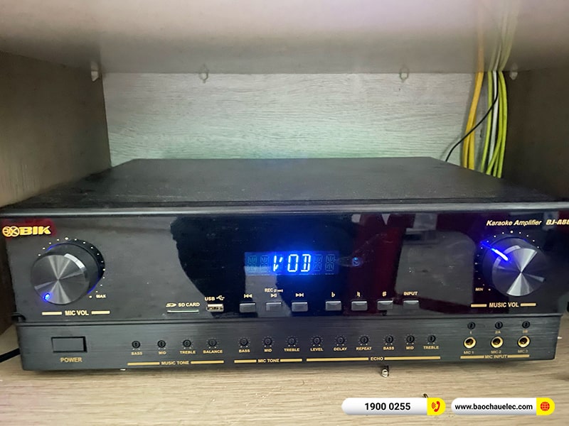 Lắp đặt dàn âm thanh cho quán Incom Cafe tại Quảng Ngãi