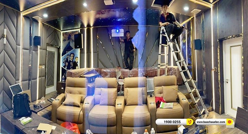 Lắp đặt hệ thống karaoke, nghe nhạc, xem phim trị giá gần 1 tỉ cho khách hàng tại Đồng Nai