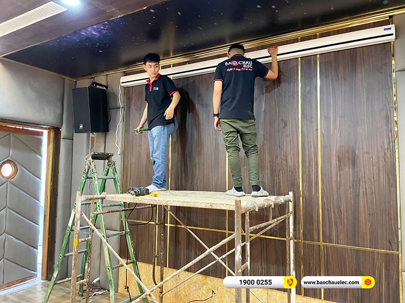 Lắp đặt hệ thống karaoke, nghe nhạc, xem phim trị giá gần 1 tỉ cho khách hàng tại Đồng Nai