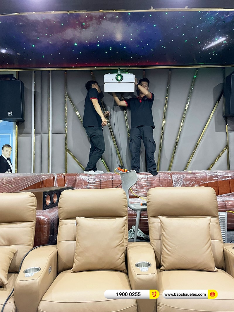 Lắp đặt hệ thống karaoke, nghe nhạc, xem phim trị giá gần 1 tỉ cho khách hàng tại Đồng Nai