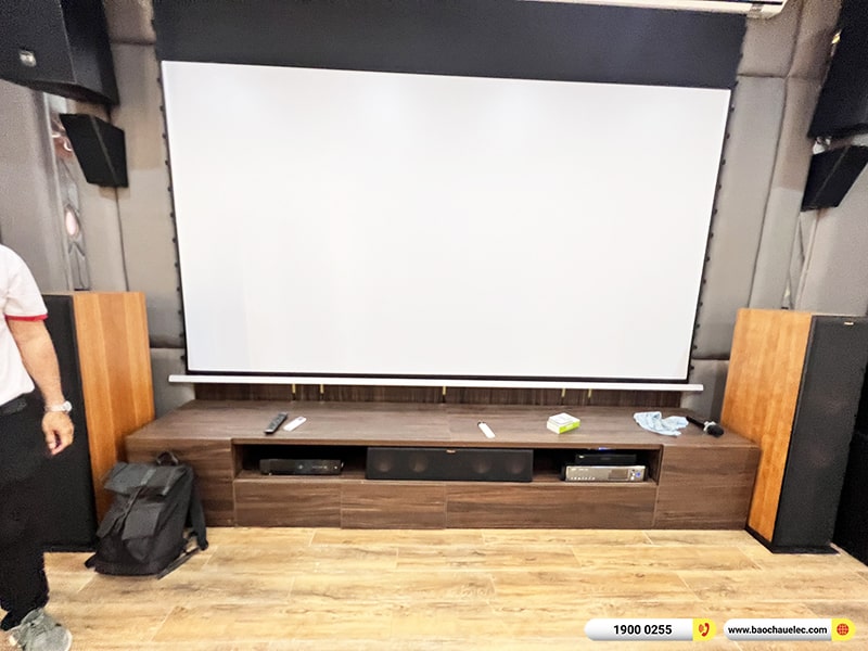 Lắp đặt hệ thống karaoke, nghe nhạc, xem phim trị giá gần 1 tỉ cho khách hàng tại Đồng Nai