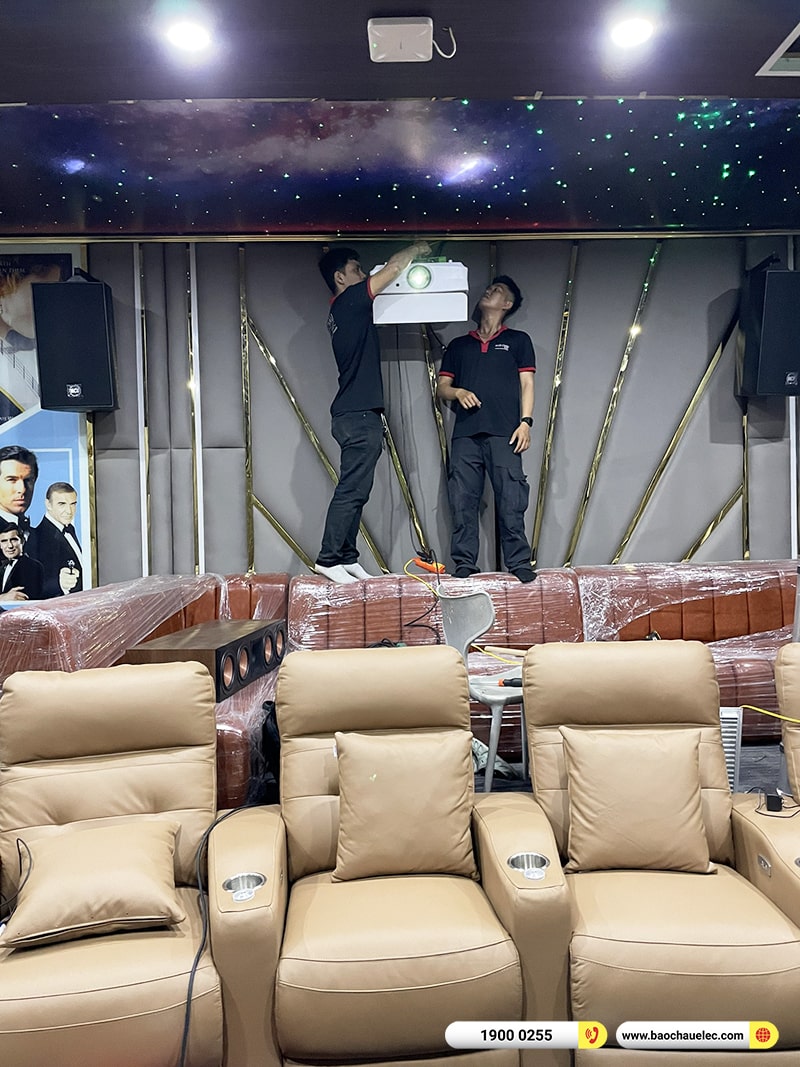 Lắp đặt hệ thống karaoke, nghe nhạc, xem phim trị giá gần 1 tỉ cho khách hàng tại Đồng Nai