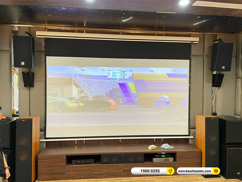 Lắp đặt hệ thống karaoke, nghe nhạc, xem phim trị giá gần 1 tỉ cho khách hàng tại Đồng Nai
