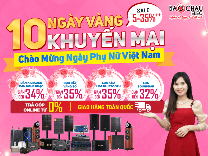 10 ng&agrave;y v&agrave;ng Khuyến m&atilde;i Khủng Ch&agrave;o mừng Ng&agrave;y Phụ Nữ Việt Nam