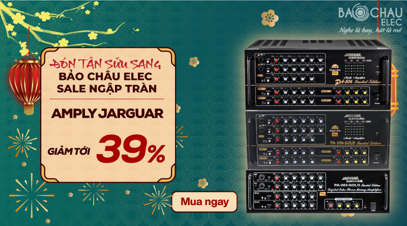 khuyến mại tết amply jarguar