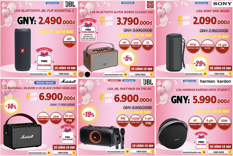 Mừng ngày quốc tế Phụ nữ 8/3, hàng loạt ưu đãi giá rẻ đến ngỡ ngàng 