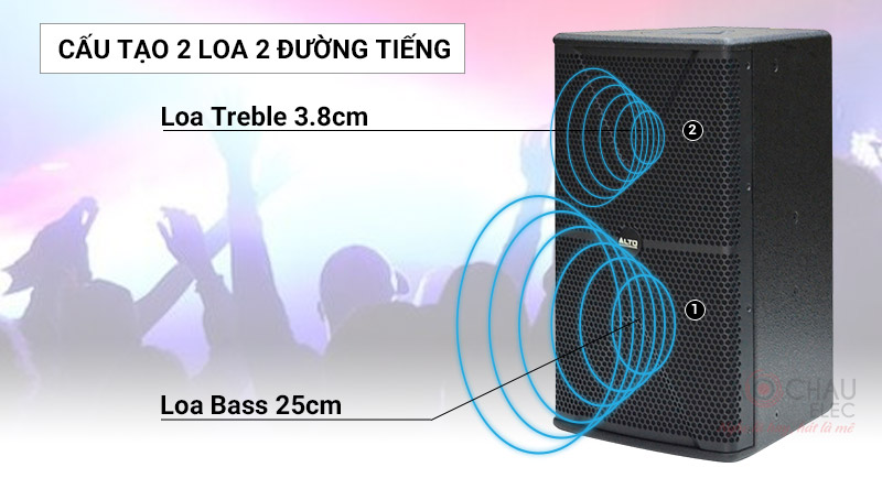 Loa karaoke Alto AT1000II