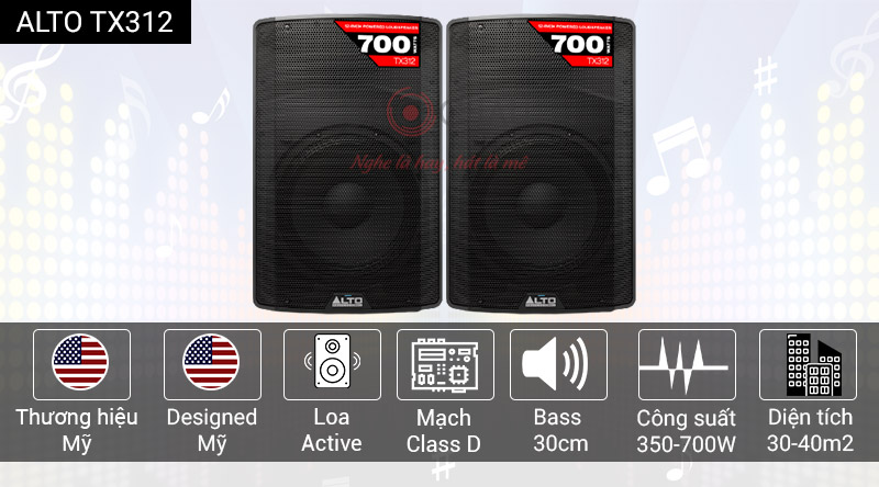 Loa karaoke Alto TX312