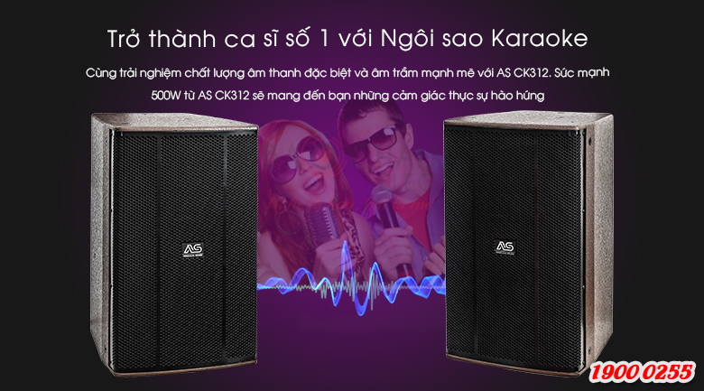 Trở thành ca sĩ số 1 với loa karaoke AS CK-312