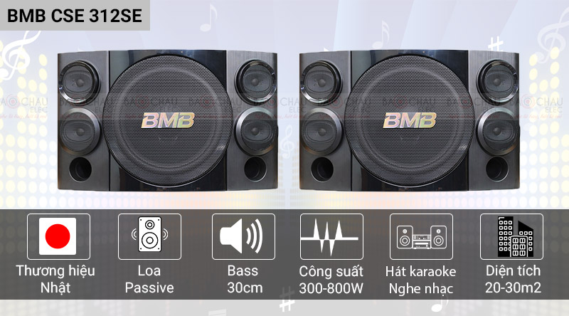 Loa karaoke BMB SCE 312SE