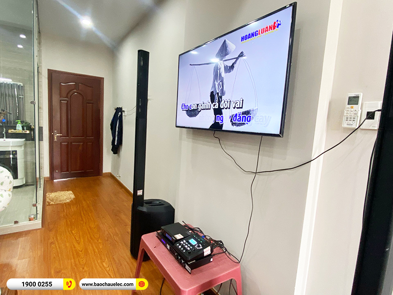 Lắp đặt dàn karaoke, loa di động Bose trị giá gần 110 triệu cho anh Hưng tại Tây Ninh