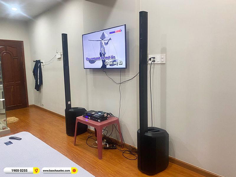 Lắp đặt dàn karaoke, loa di động Bose trị giá gần 110 triệu cho anh Hưng tại Tây Ninh