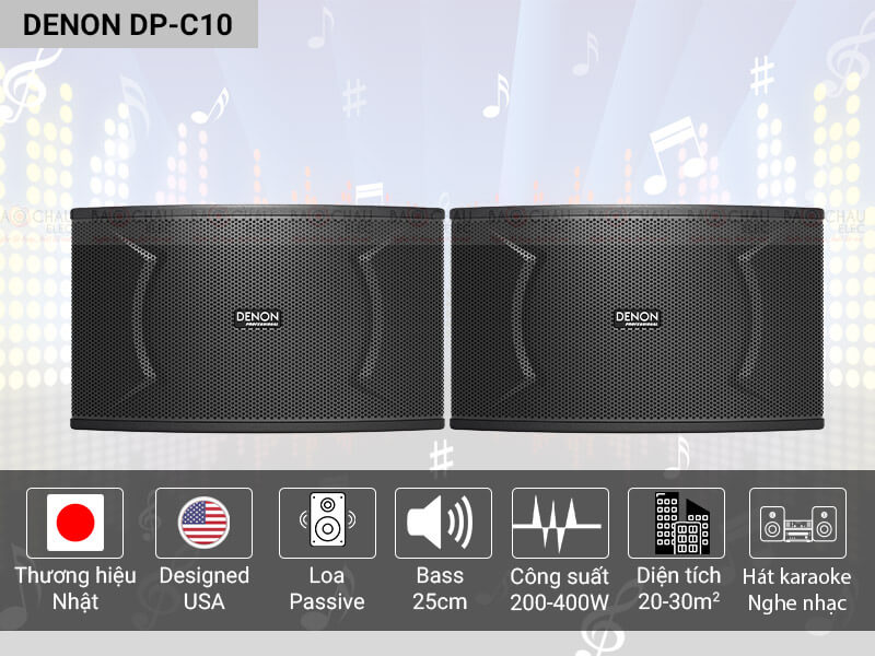 Loa karaoke Denon DP-C10