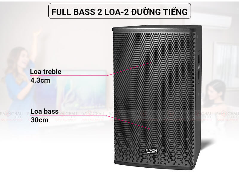 Loa karaoke Denon DP-R212