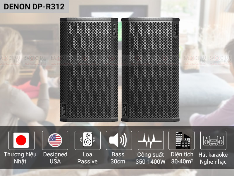 Loa karaoke Denon DP-R312