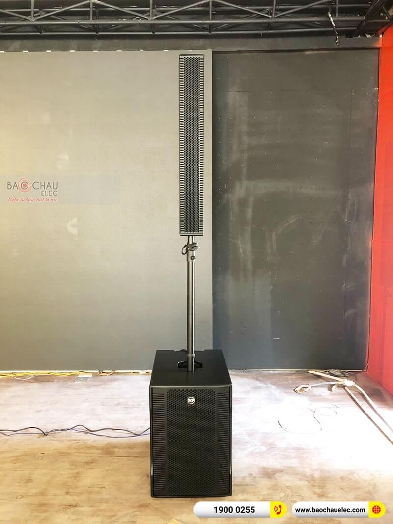 Lắp đặt bộ loa RCF EVOX 12 di động trị giá gần 130 triệu cho nhà hàng tại Hà Nội