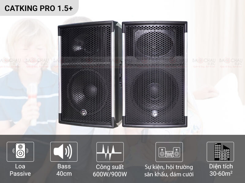 Loa hội trường - sân khấu CatKing Pro 1.5+