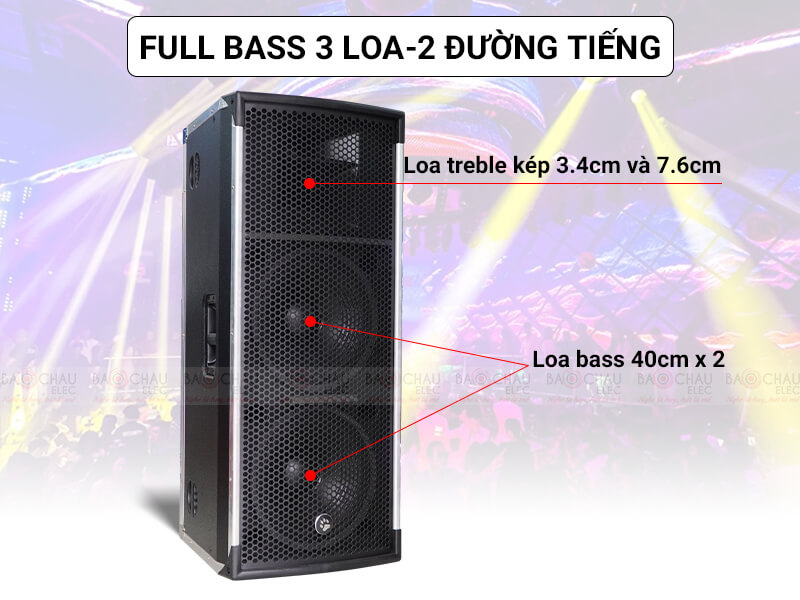 Loa hội trường - sân khấu CatKing Pro 2.3+