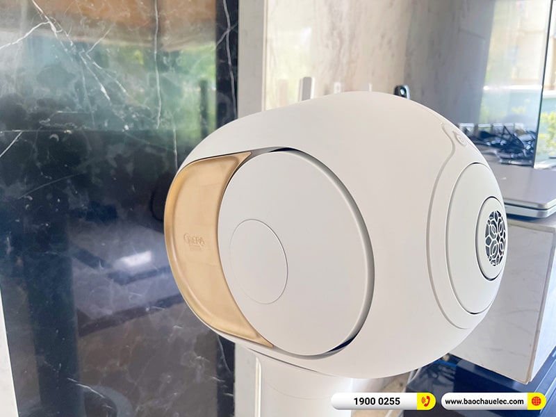 Lắp đặt bộ loa Devialet Phantom I 108DB Opera de paris 212tr cho anh Thành tại Hải Phòng