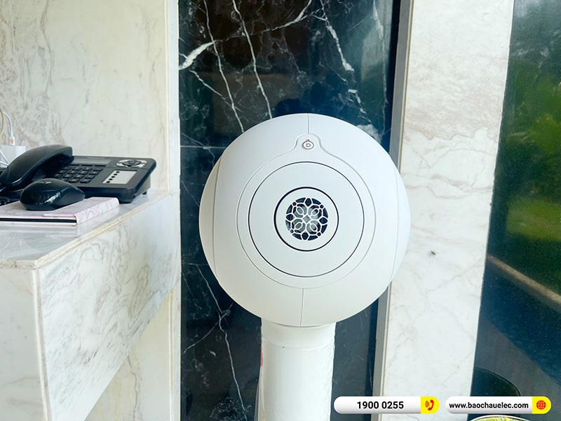 Lắp đặt bộ loa Devialet Phantom I 108DB Opera de paris 212tr cho anh Thành tại Hải Phòng